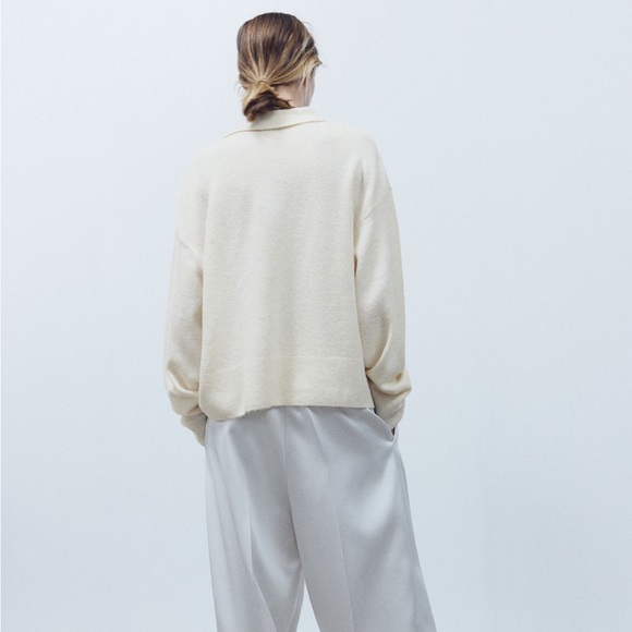 Beaded Collar Sweater - Picture 2 of 4